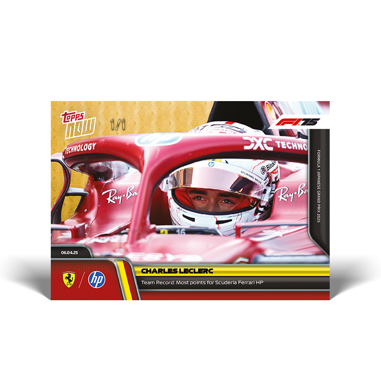 Charles Leclerc - 2025 Formula 1® Topps NOW® Card 27