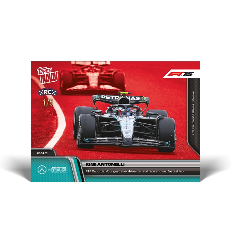 Kimi Antonelli - 2025 Formula 1® Topps NOW® Card 28