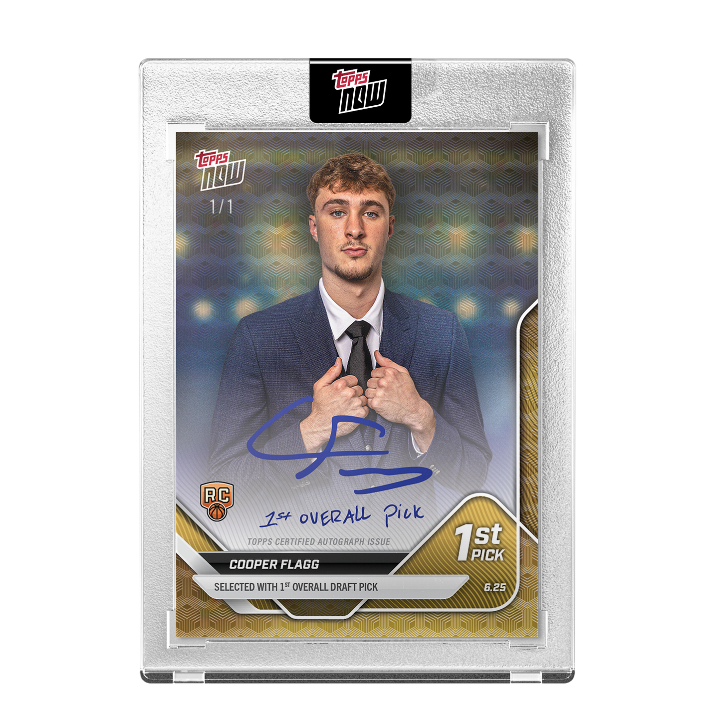 Cooper Flagg - 2025 Topps NOW® Basketball - Card D1 - LOOK FOR AUTOS
