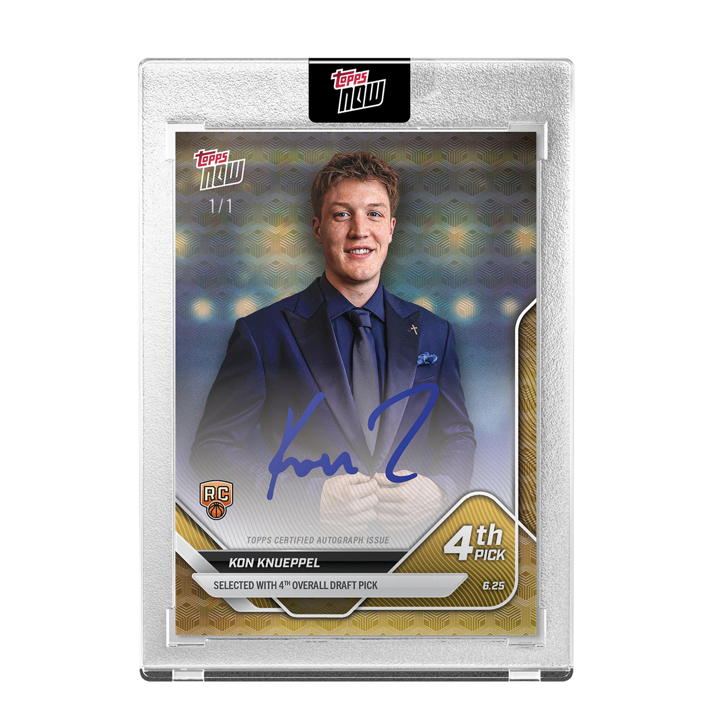 Kon Knueppel - 2025 Topps NOW® Basketball - Card D4 - LOOK FOR AUTOS