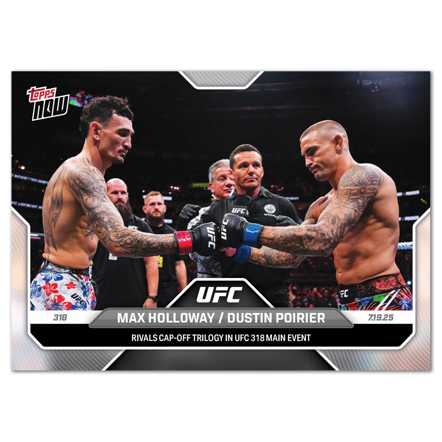 Dustin Poirier - 2025 UFC Topps NOW® - Card 23 - LOOK FOR AUTOS