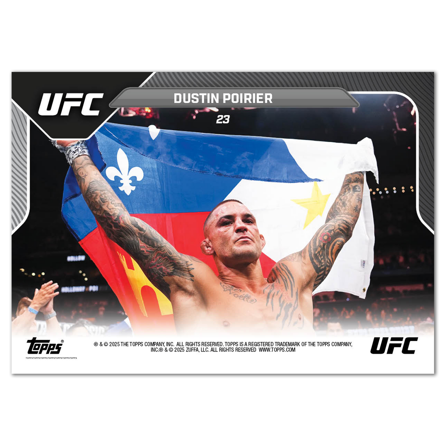 Dustin Poirier - 2025 UFC Topps NOW® - Card 23 - LOOK FOR AUTOS