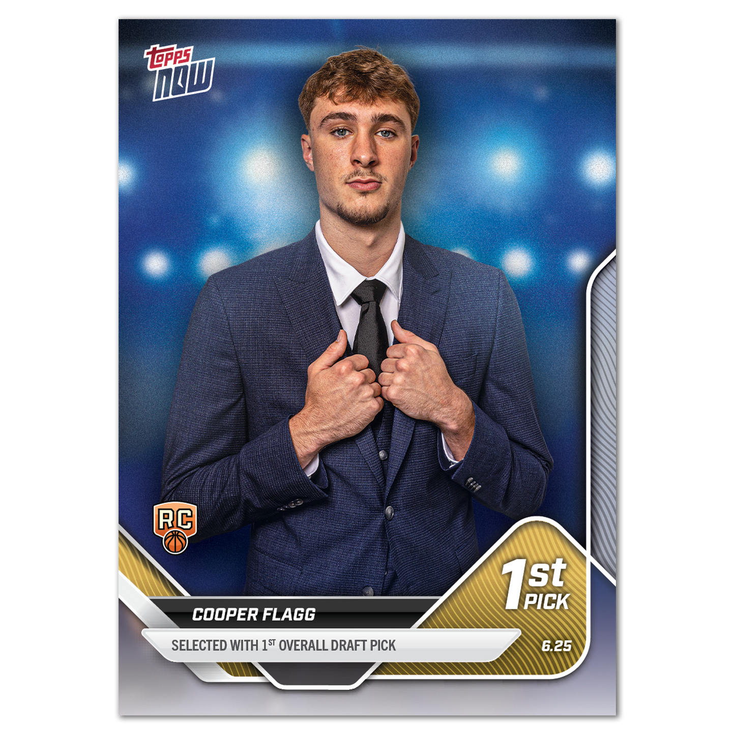 Cooper Flagg - 2025 Topps NOW® Basketball - Card D1 - LOOK FOR AUTOS