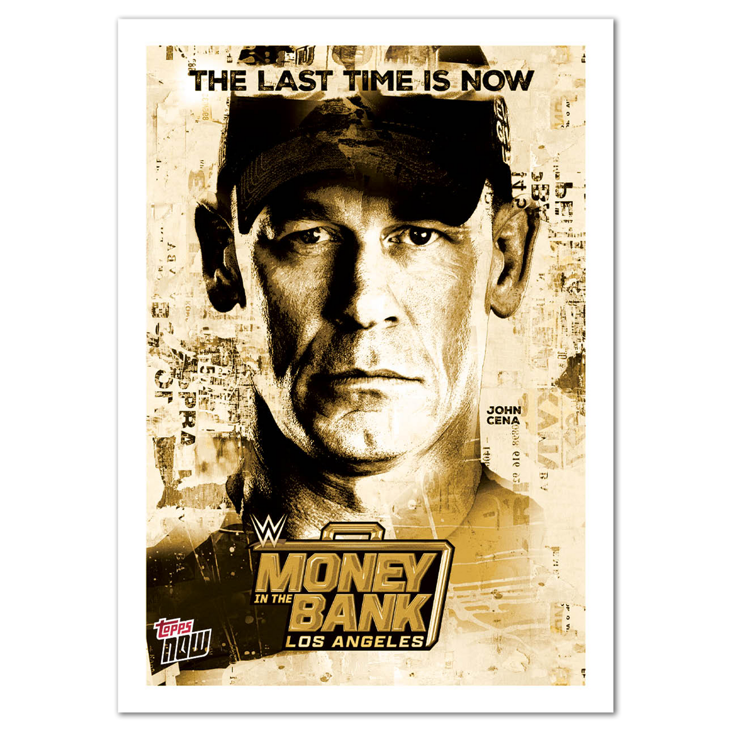 John Cena - 2025 WWE Topps NOW® - Card MITB