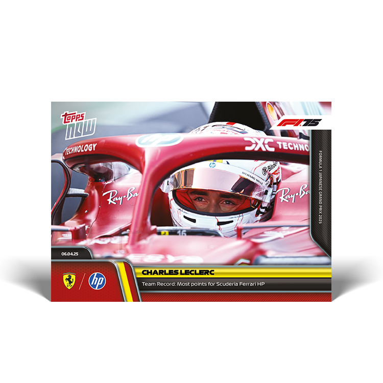 Charles Leclerc - 2025 Formula 1® Topps NOW® Card 27