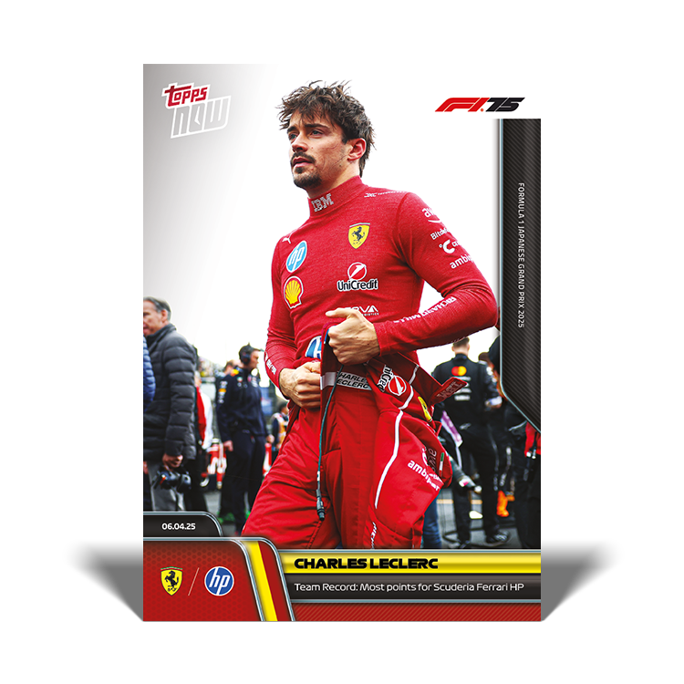 Charles Leclerc - 2025 Formula 1® Topps NOW® Card 27