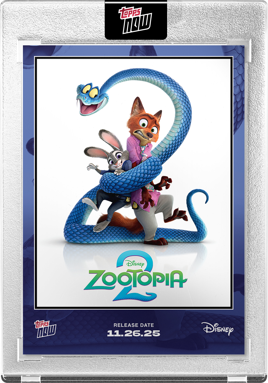 2025 Disney Topps NOW® Zootopia