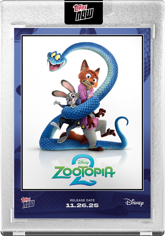 2025 Disney Topps NOW® Zootopia