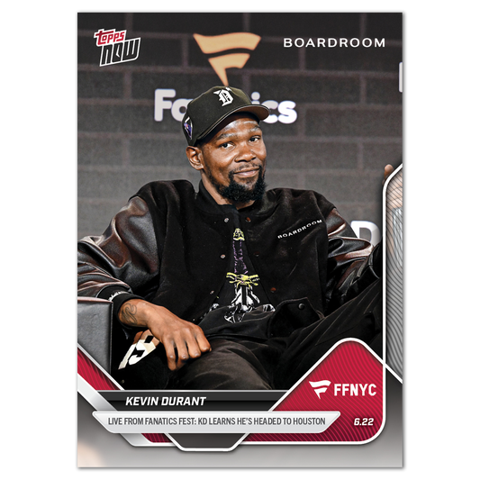Kevin Durant - 2025 Topps NOW® Basketball - Card KDFF - LOOK FOR AUTO