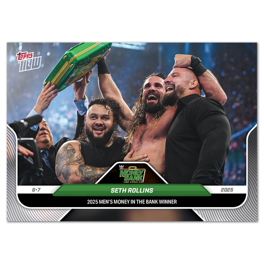 Seth Rollins - 2025 WWE Topps NOW® - Card 64