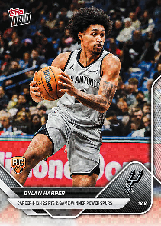 Dylan Harper - 2025-26 NBA Topps NOW® - Card 80