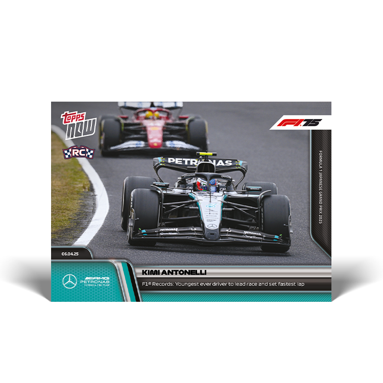 Kimi Antonelli - 2025 Formula 1® Topps NOW® Card 28