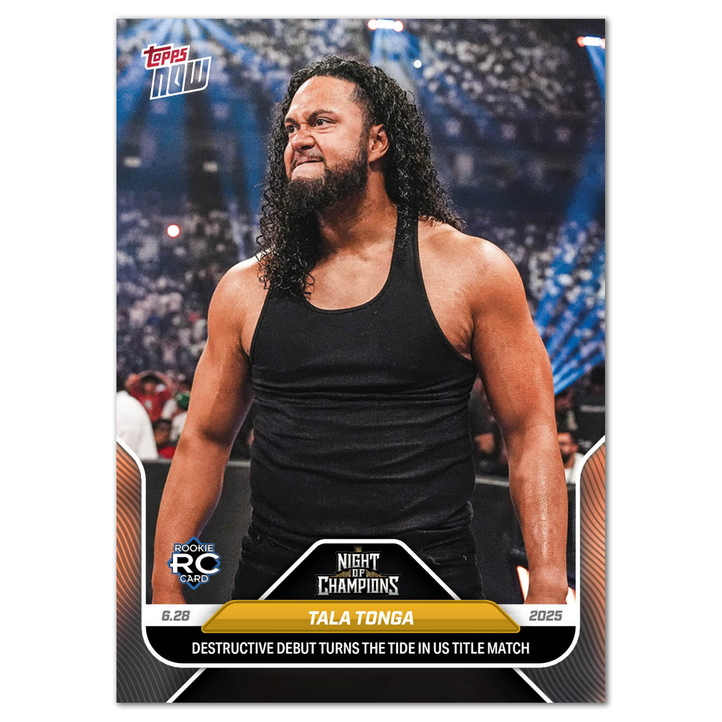 Tala Tonga - 2025 WWE Topps NOW® - Card 75