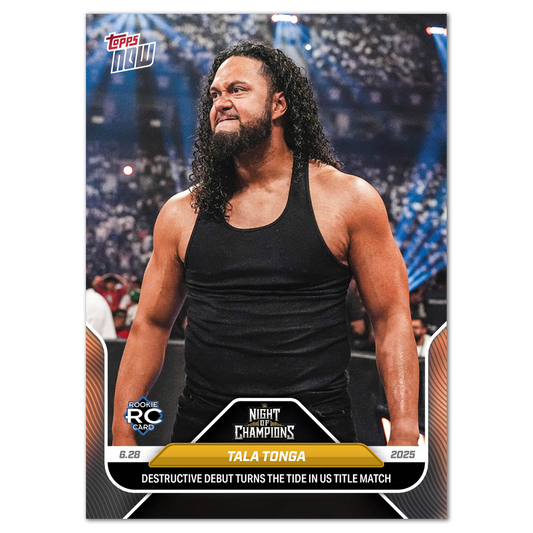 Tala Tonga - 2025 WWE Topps NOW® - Card 75