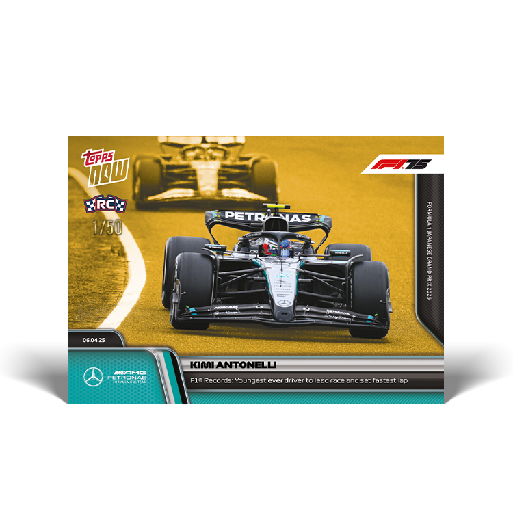 Kimi Antonelli - 2025 Formula 1® Topps NOW® Card 28