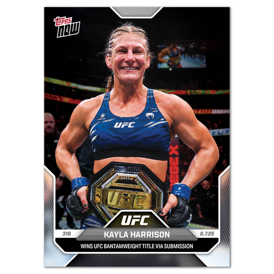 Kayla Harrison - 2025 UFC Topps NOW® - Card 16 - LOOK FOR AUTOS