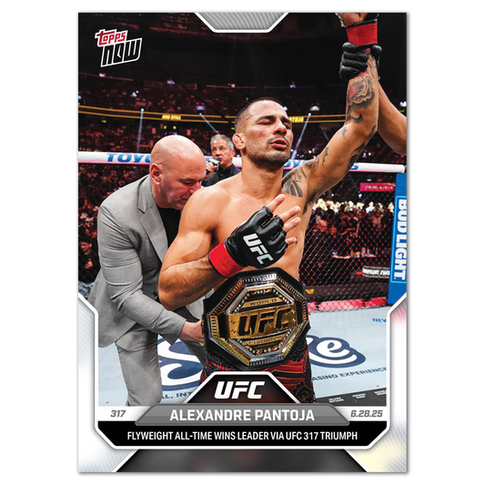 Alexandre Pantoja - 2025 UFC Topps NOW® - Card 19