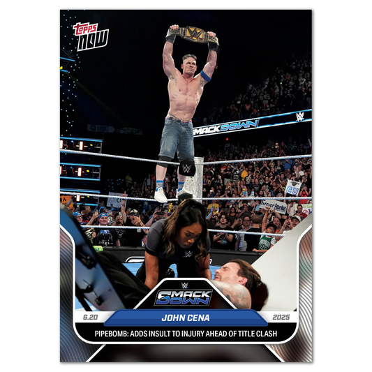 John Cena - 2025 WWE Topps NOW® - Card 70