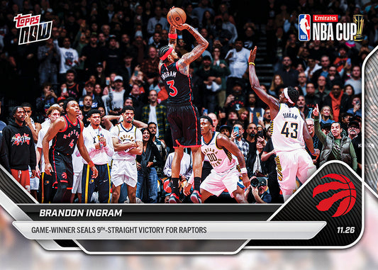 Brandon Ingram - 2025-26 NBA Topps NOW® - Card 64