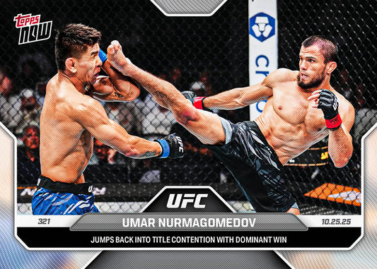 Umar Nurmagomedov - 2025 UFC Topps NOW® - Card 35