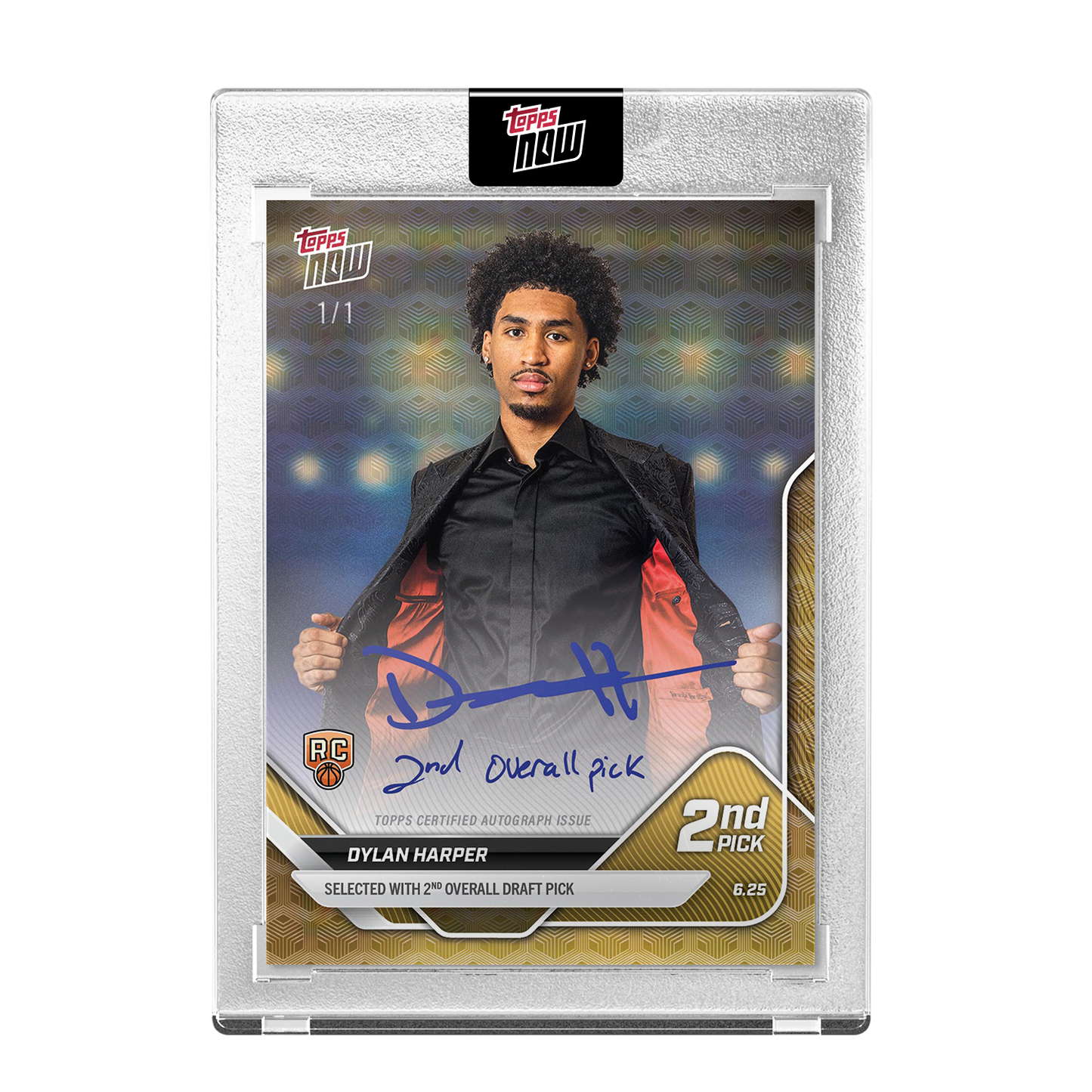 Dylan Harper - 2025 Topps NOW® Basketball - Card D2 - LOOK FOR AUTOS