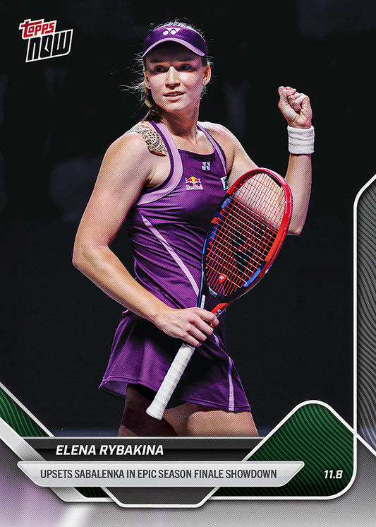 Elena Rybakina - 2025 Tennis Topps NOW® - Card TN-ER
