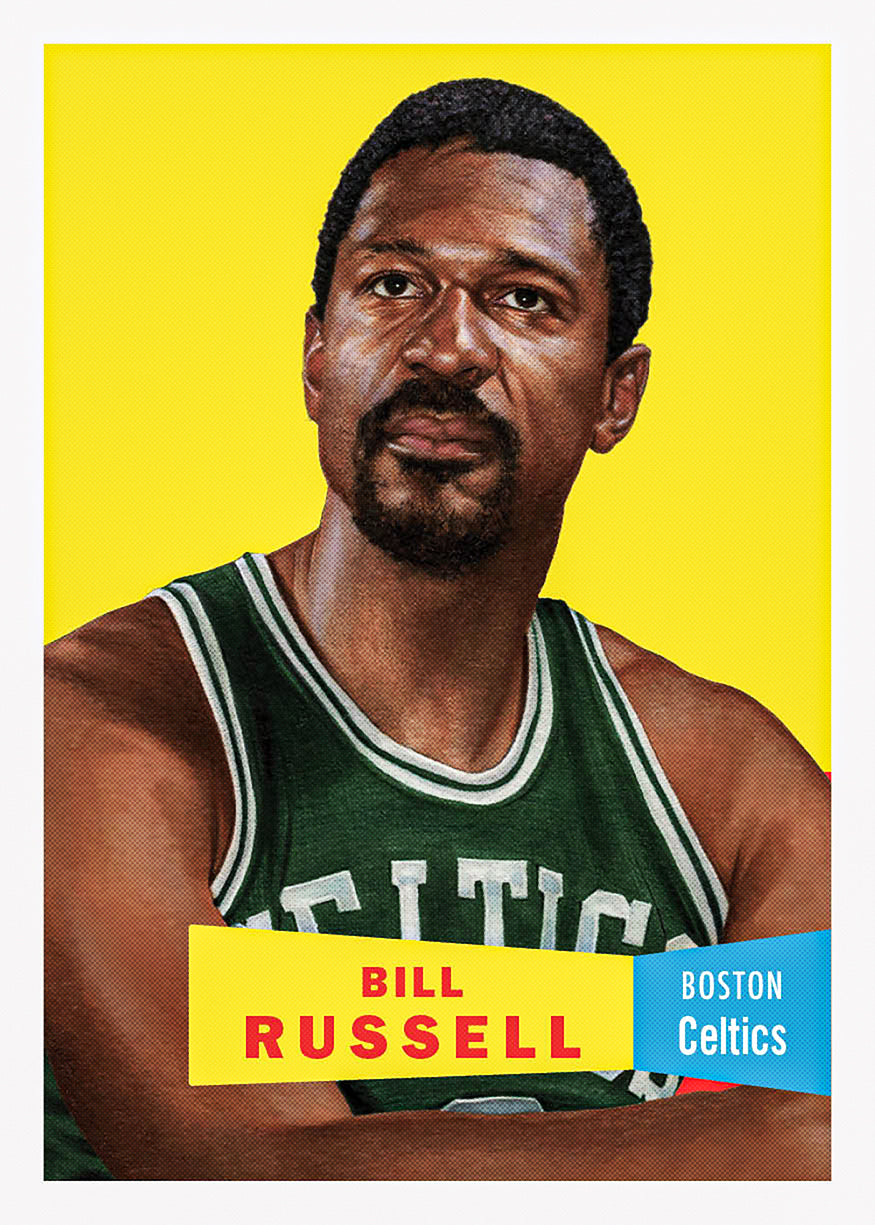 Bill Russell - 2025-26 NBA Living Set® - Card 6