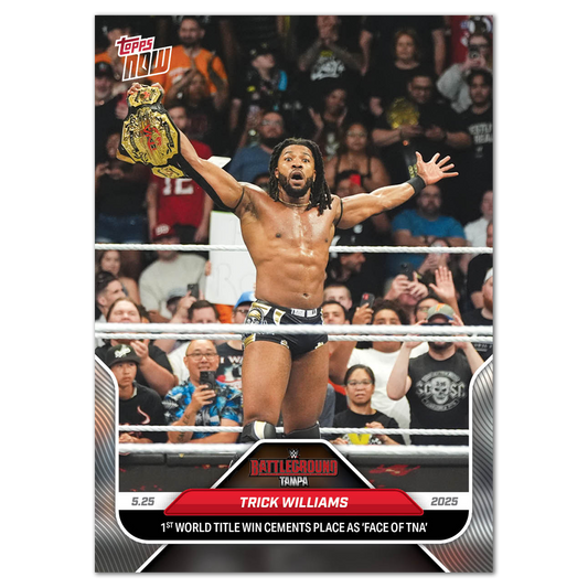 Trick Williams - 2025 WWE Topps NOW® - Card 56 - LOOK FOR AUTOS