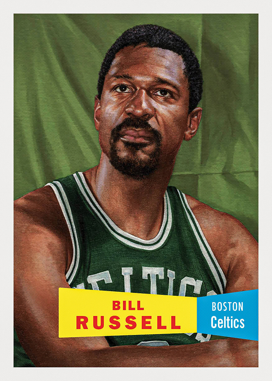 Bill Russell - 2025-26 NBA Living Set® - Card 6