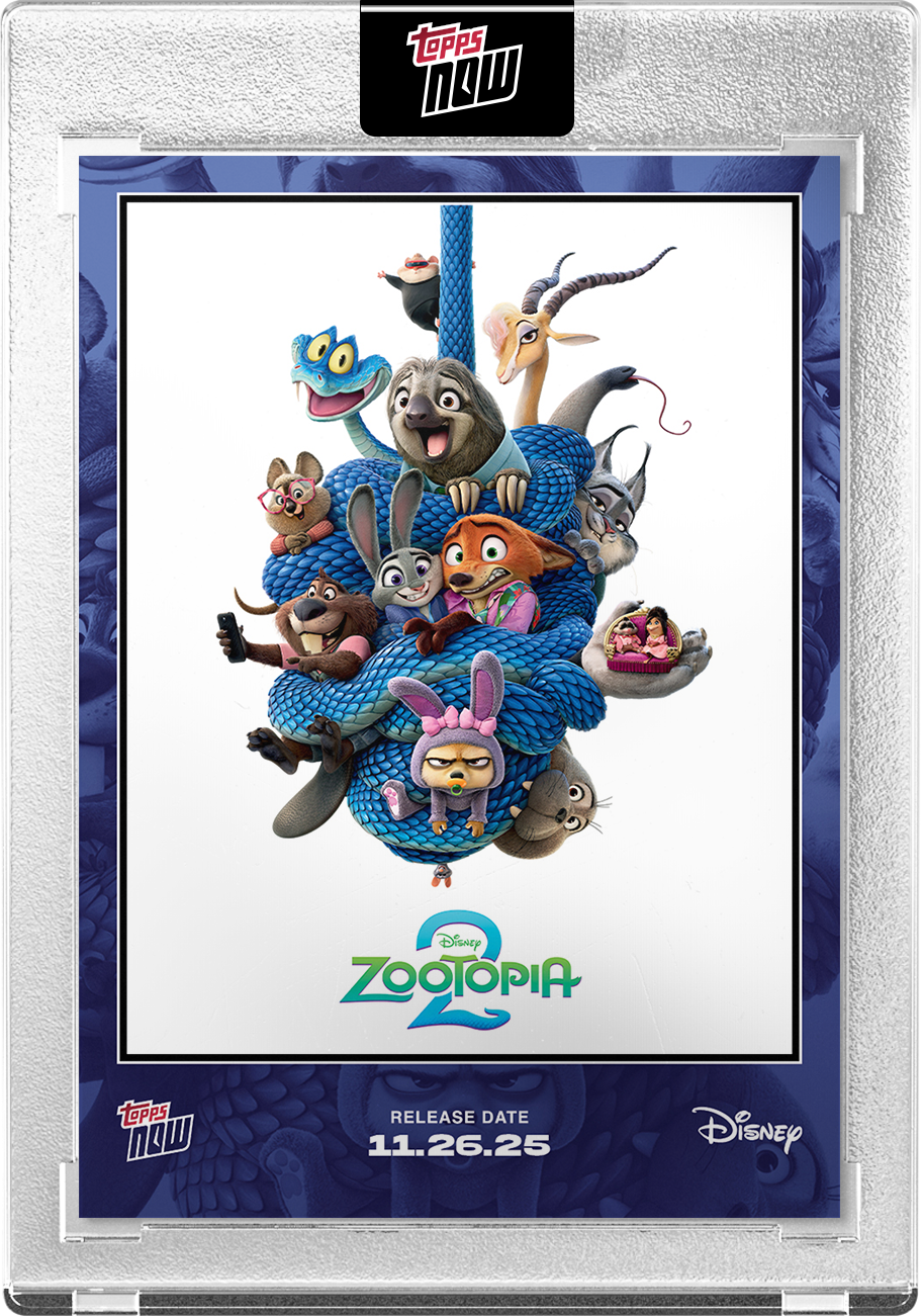 2025 Disney Topps NOW® Zootopia