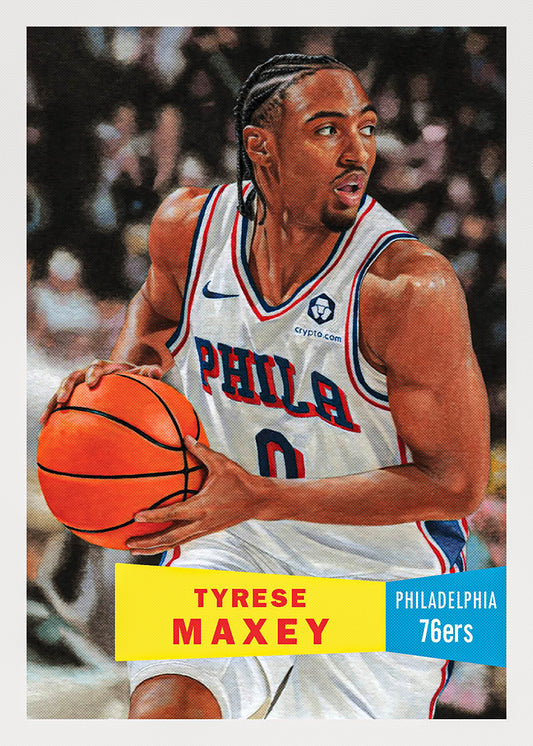 Tyrese Maxey - 2025-26 NBA Living Set® - Card 4