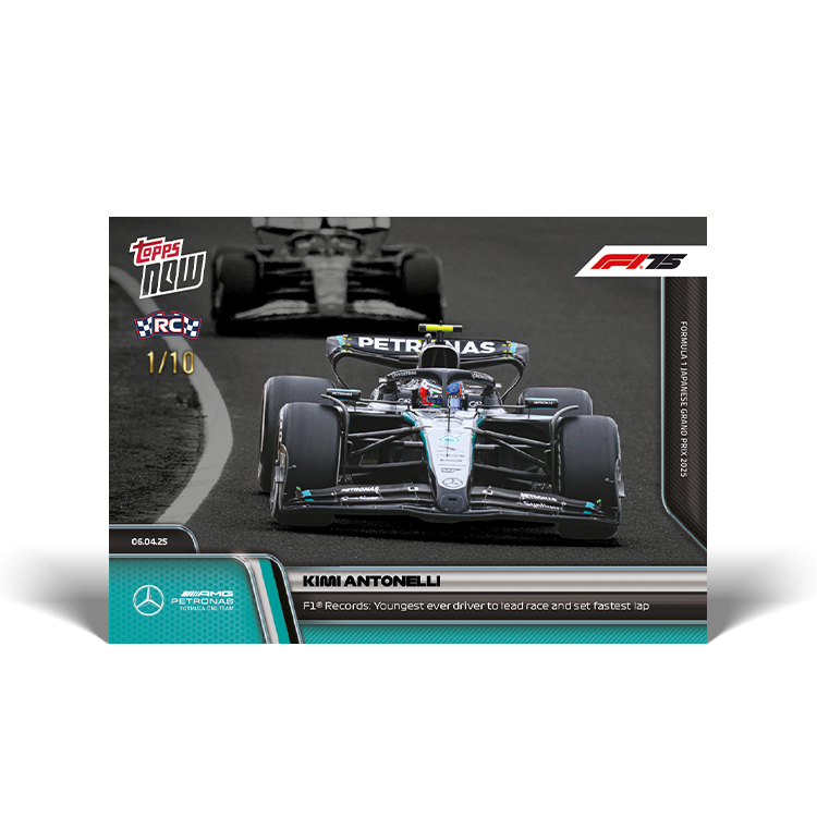 Kimi Antonelli - 2025 Formula 1® Topps NOW® Card 28