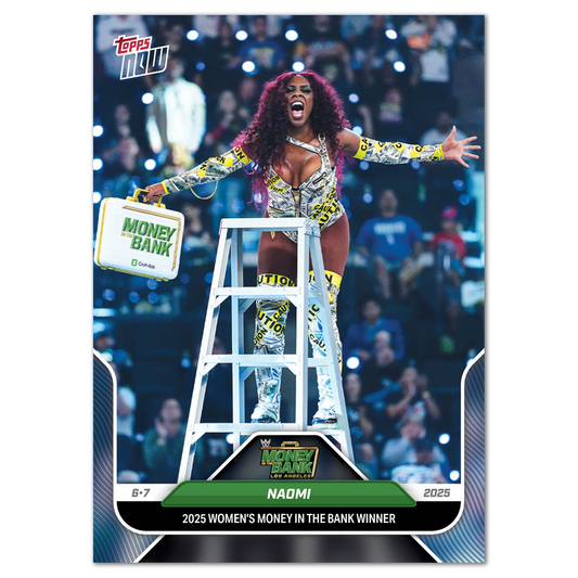 Naomi - 2025 WWE Topps NOW® - Card 62 - LOOK FOR AUTOS
